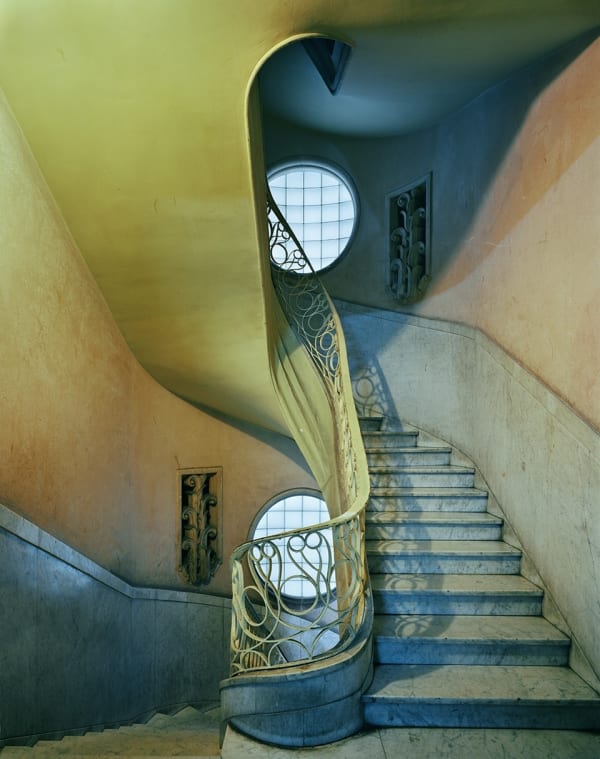 Michael Eastman, Deco Stairwell, Havana, 2010