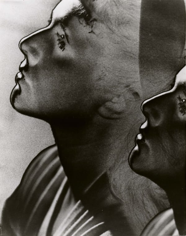 Man Ray, Double profile, solarized, 1932