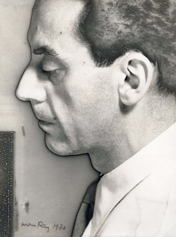 Autoportrait, solarization