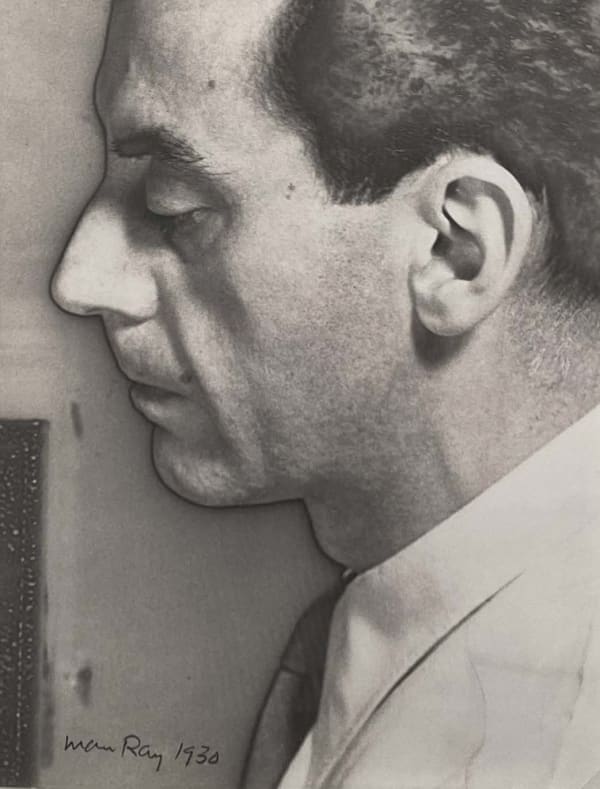 Man Ray Autoportrait, solarization, 1930