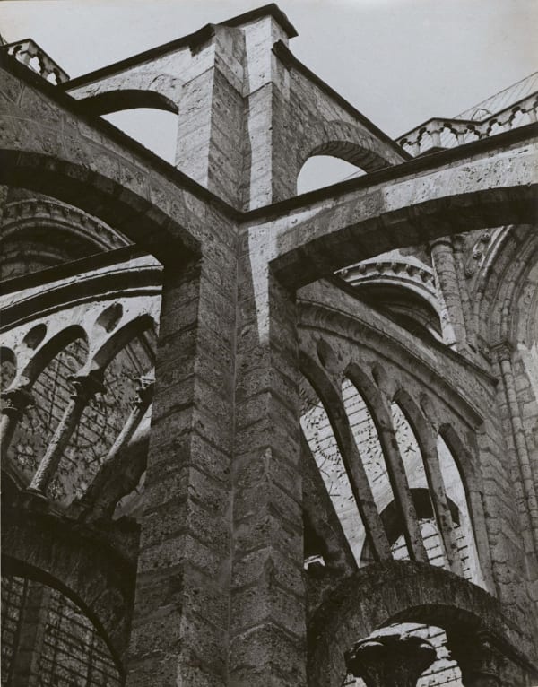 Charles Sheeler, Chartres - Flying Buttresses at the Crossing, 1929