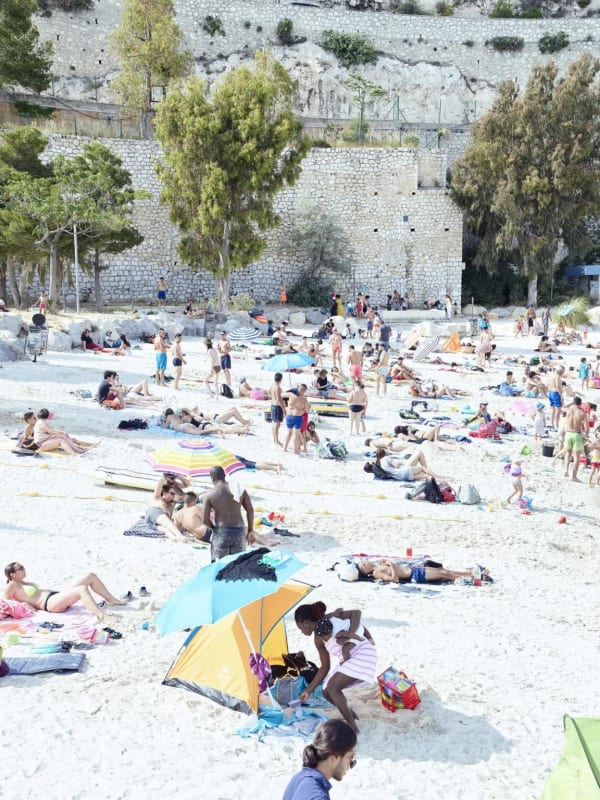 Massimo Vitali Plage de l'Estaque, 2017