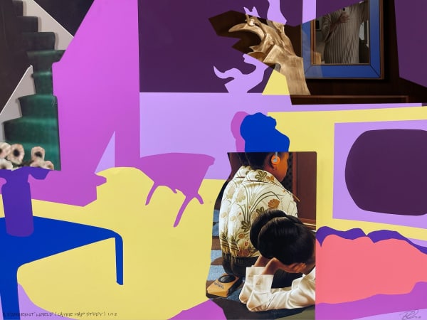 Ron Norsworthy A Different World (Layer Map Study), 2025