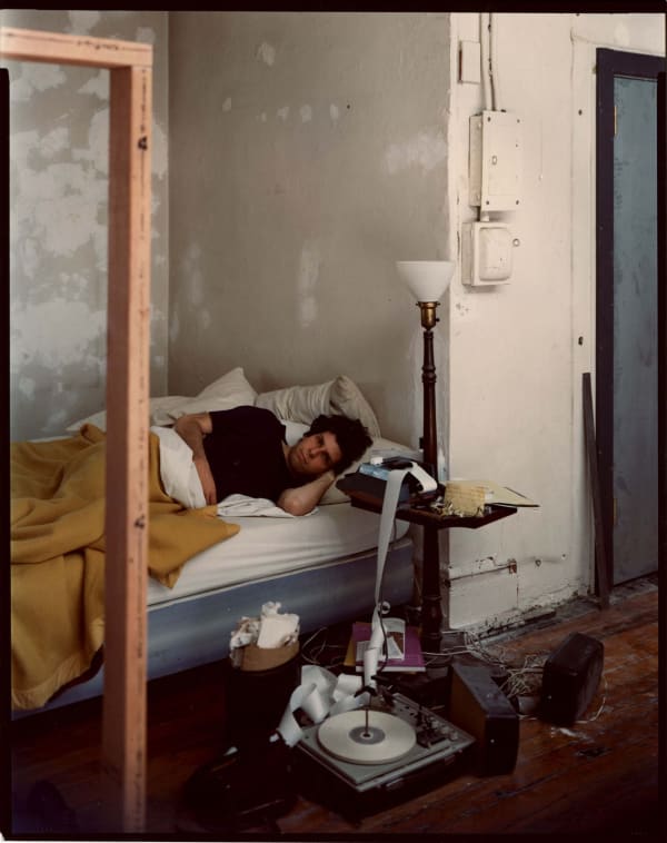 Stephen Shore Self-portrait, New York, New York, March 20, 1976