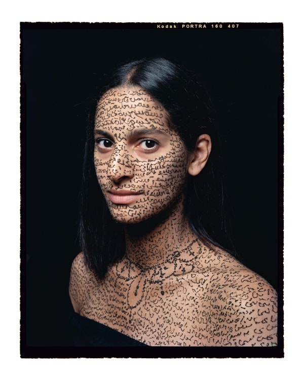 Lalla Essaydi My Body, My Words #5b, 2023
