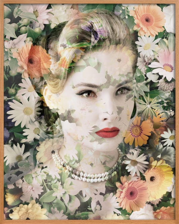 Valérie Belin, Study for Black Eyed Susan #9