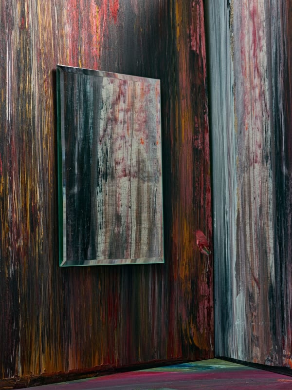 Abelardo Morell Interior #1 painted wall and picture