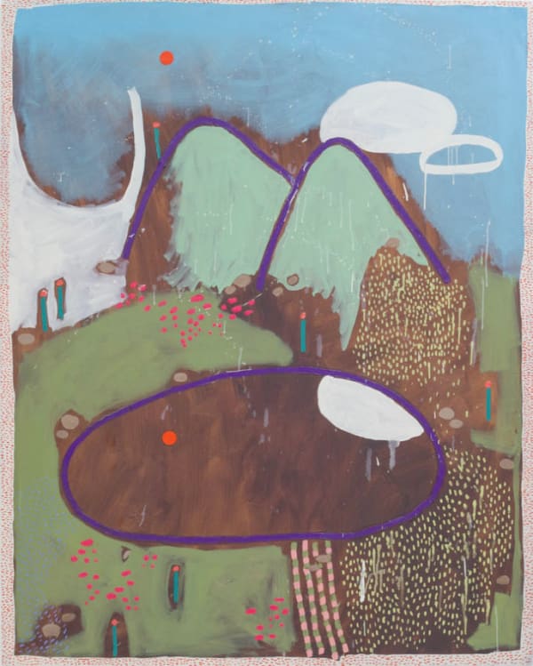 Ana Prata, Mountain and Lake, 2015