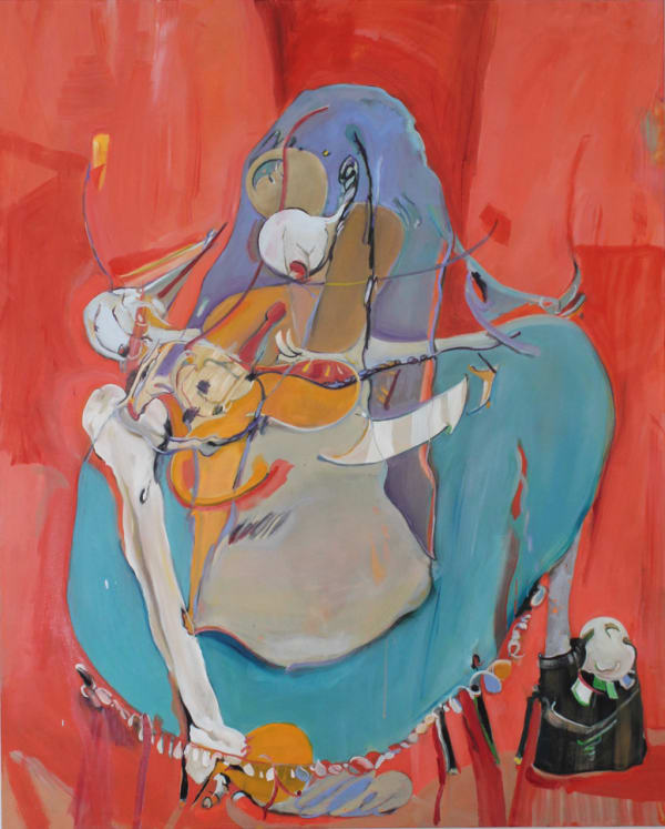 Stefanie Heinze, Bone On Skin (Mary-Won’t-Go-Around), 2017