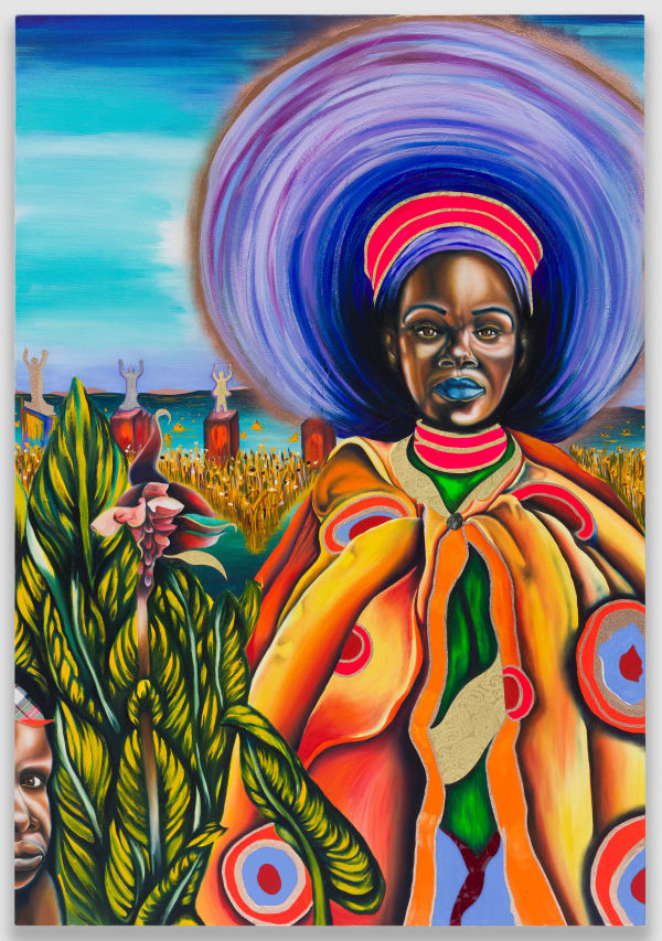 Phumelele Tshabalala, A monument to the iS'pantsula as mama feeds the community, 2021