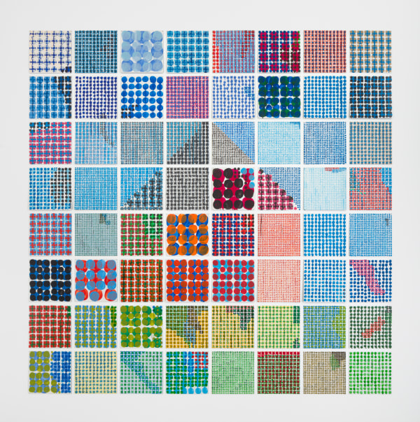 Jennifer Bartlett, Large House: Dots, 1998