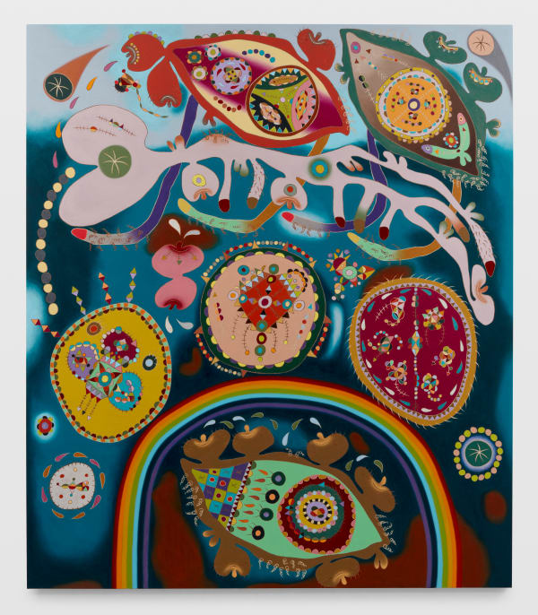 Nasim Hantehzadeh, Flying Over the Rainbow (After Silke), 2023