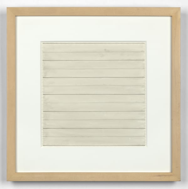 Agnes Martin, Untitled, 1995