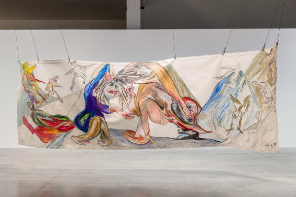 Jacqueline de Jong, De achterkant van het bestaan (The backside of existence), 1992