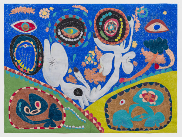 Nasim Hantehzadeh, The fox and the moon, 2021