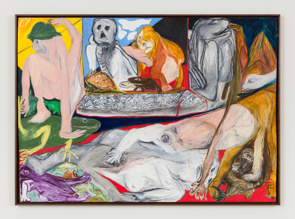 Jacqueline de Jong, Painters' Thoughts, 2023-24