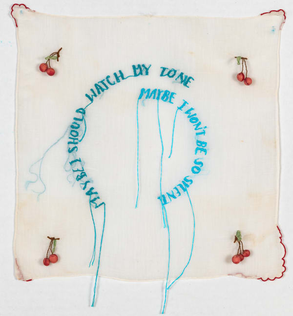 Zoë Buckman, watch your tone, 2021