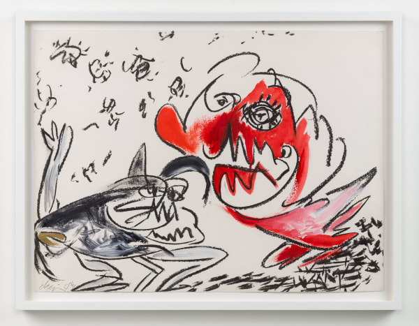 Jacqueline de Jong, Untitled (Upstairs-Downstairs), 1984