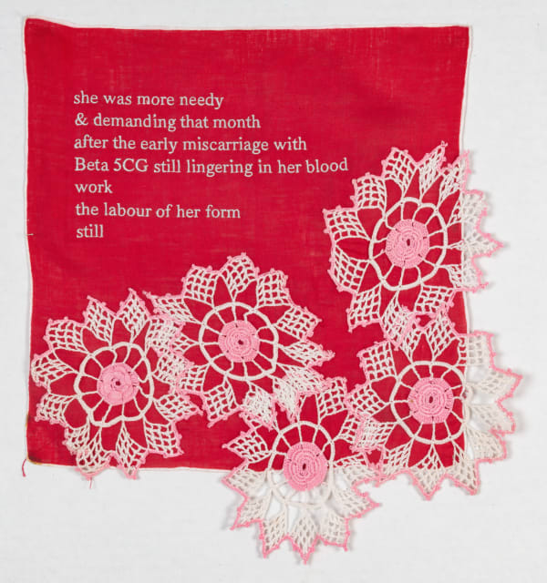 Zoë Buckman, still lingering in her blood work, 2022