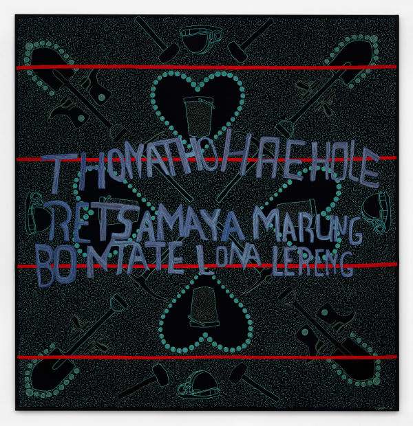 Tamar Mason, Zama Zama Blanket, 2024