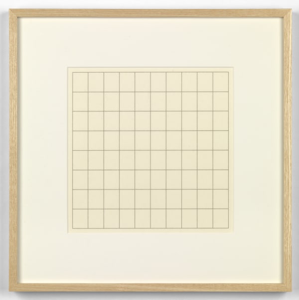 Agnes Martin, Untitled (On a Clear Day) #1, 1973