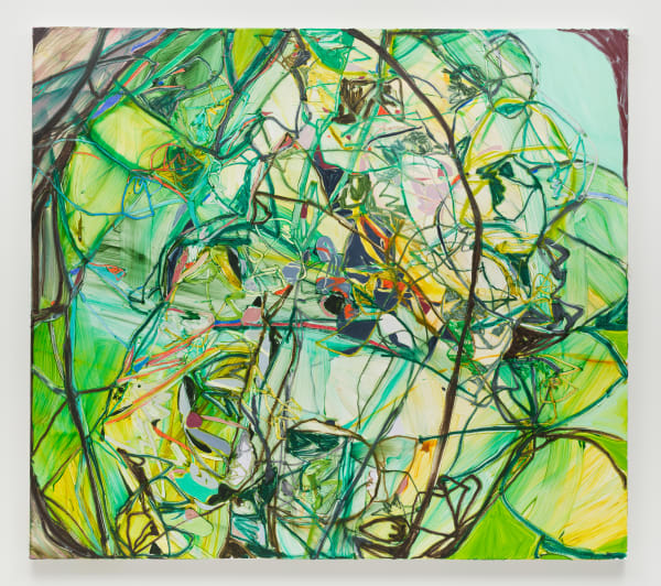 Jadé Fadojutimi, Mosaicked Utterance, 2020