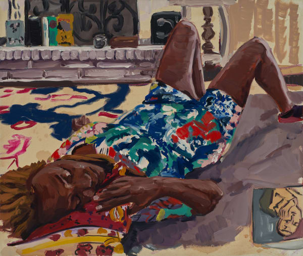 Wangari Mathenge, A Day of Rest (para mí), 2023