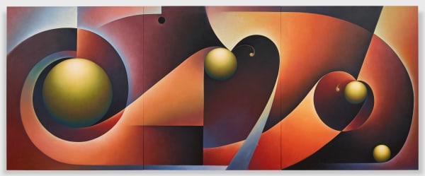 Angela Heisch, Rolled Up Hills, 2022