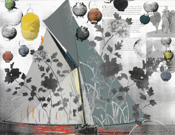 Kirstine Roepstorff, Dancing Wind, Flowers and Lamps, 2012