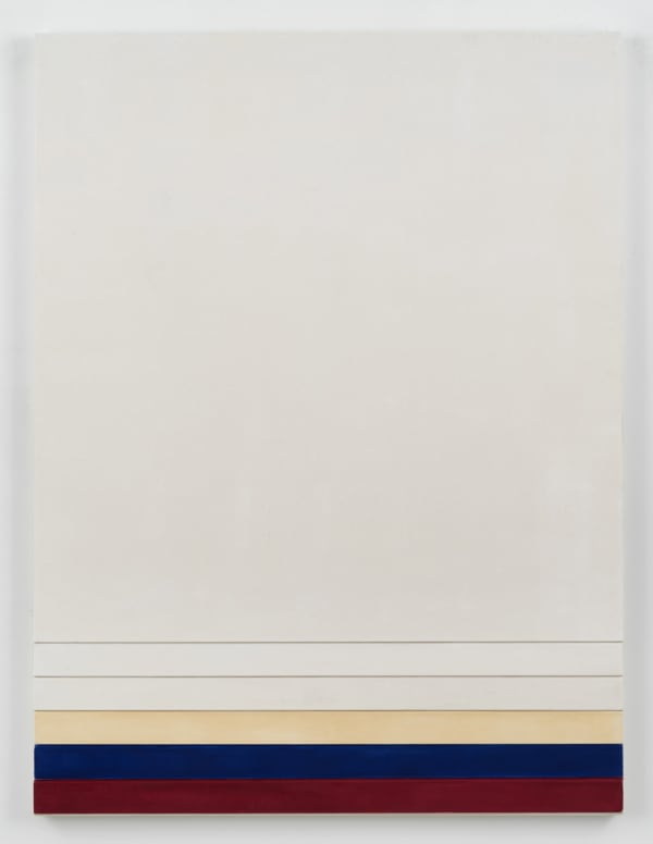 Luke Diiorio, untitled (maroon, midnight blue, flesh), 2017