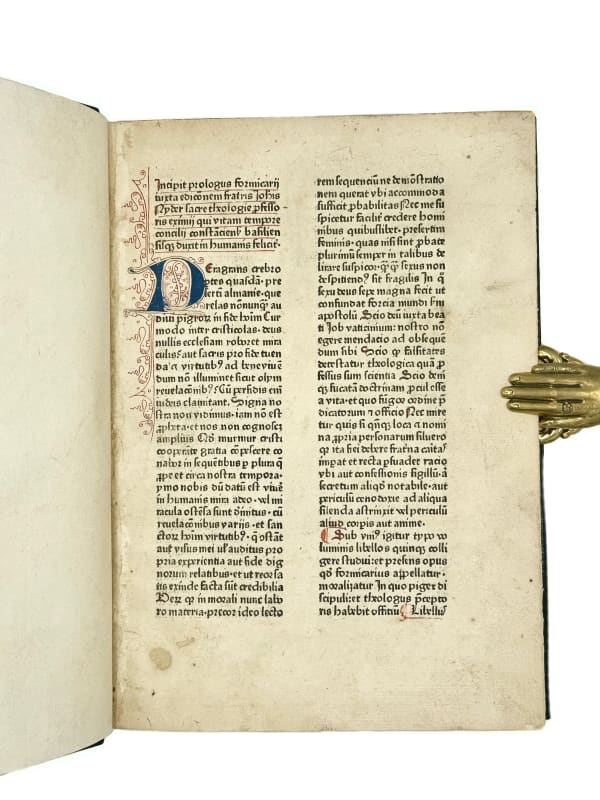 Nider, Johannes, [Formicarius], [ca. 1475]. [Cologne]. [Ulrich Zel].