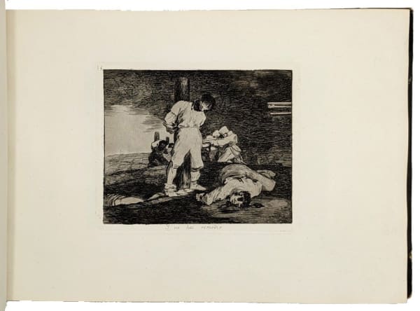 Goya y Lucientes, Francisco de, Los Desastres de la Guerra, 1863. Madrid. Real Academia de Nobles Artes de San Fernando.
