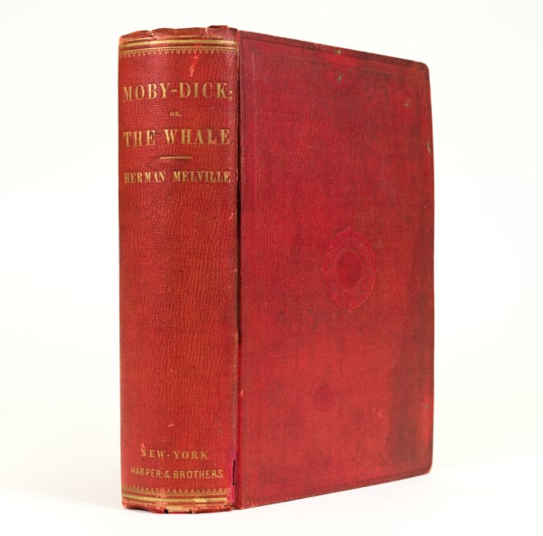 Melville, Herman, Moby-Dick; or The Whale, 1851. New York.