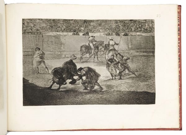 Goya y Lucientes, Francisco de, La Tauromaquia, 1816. Madrid.