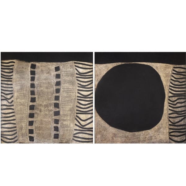 La Jeune Fille et la Mort I & II (Diptych), 1962