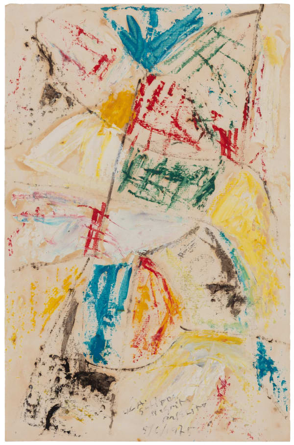 Juego con líneas y colores, 1975
