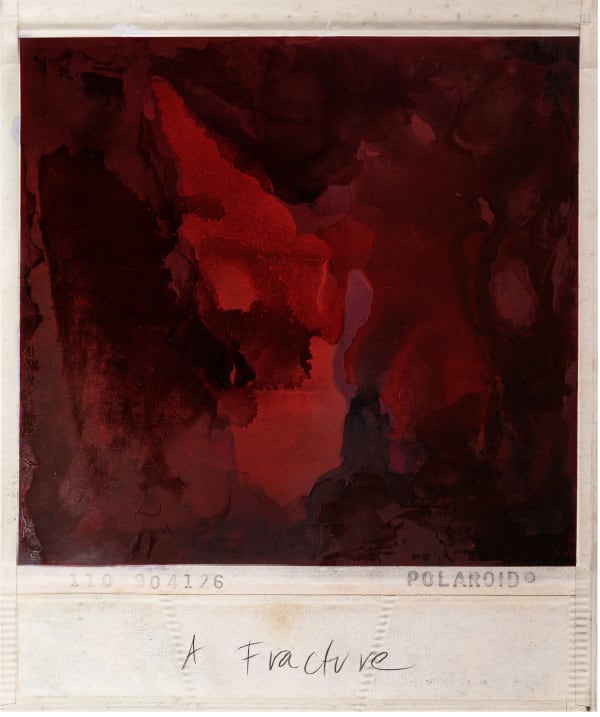 Priscilla Monge The Archived Body Series: A Fracture, 2022/23 Digital print on 100% cotton archival paper and oil paint 33 7/8 x 28 in 86 x 71 cm