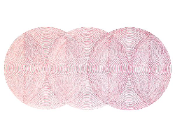 De Volder Casi simétrico, con algunos errores #1, 2023 Ink on paper 11 x 14 in 27.9 x 35.6 cm