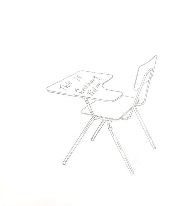 Priscilla Monge This is a necessary Fiction, 2021-2022 Graphite on Fabriano paper 18 x 15 in 45.7 x 38.1 cm