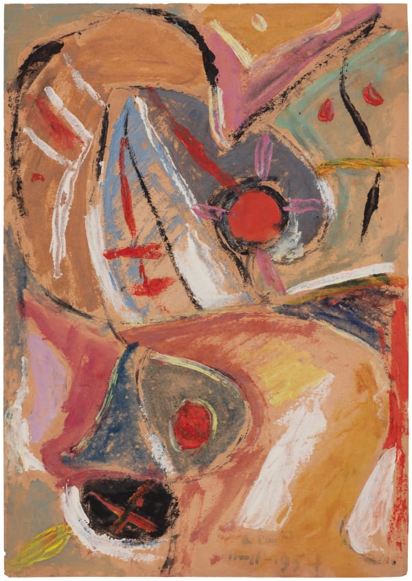 Juego con líneas y colores, 1954