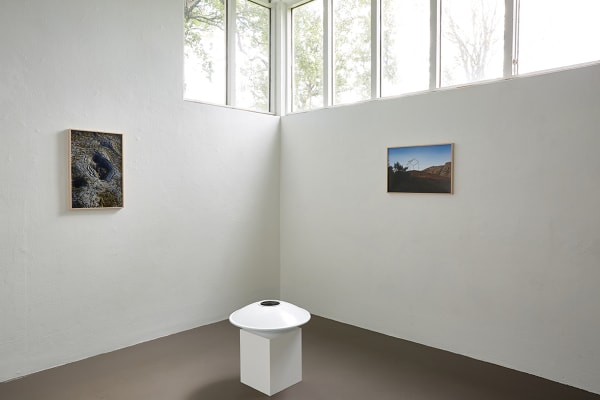 HREINN FRIÐFINNSSON Illustration, 2015 two concave mirrors, platinum, photograph, two framed photographs Unit 1/3 - 41 x 61 cm Unit...