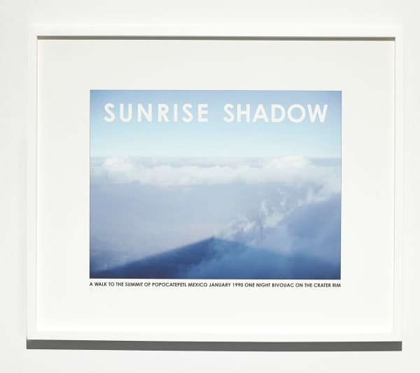 HAMISH FULTON, Sunrise Shadow Mexico, 1990