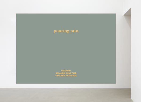 BIRGIR ANDRÉSSON, Pouring Rain, 2006