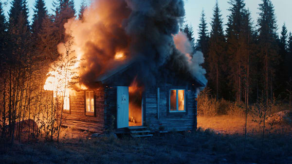 Scenes From Western Culture, Burning House