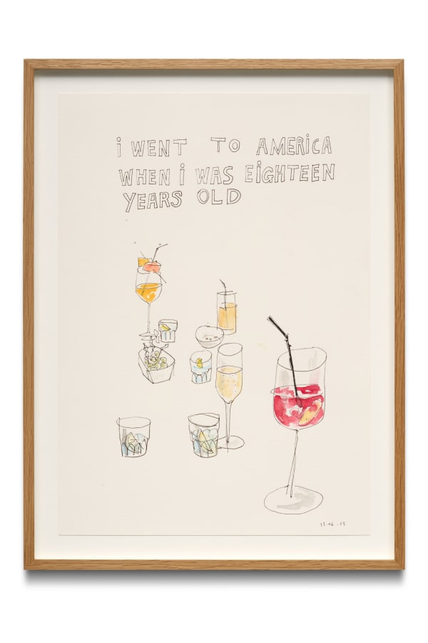 RAGNAR KJARTANSSON, Poolside Drawing 1, 2025