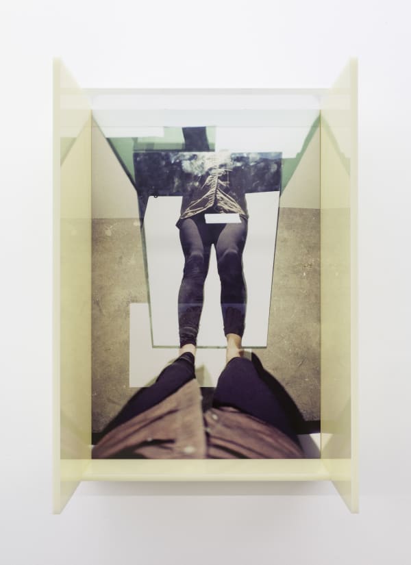 B. INGRID OLSON, Vertical Fold Tarried Rinded Rim, 2019