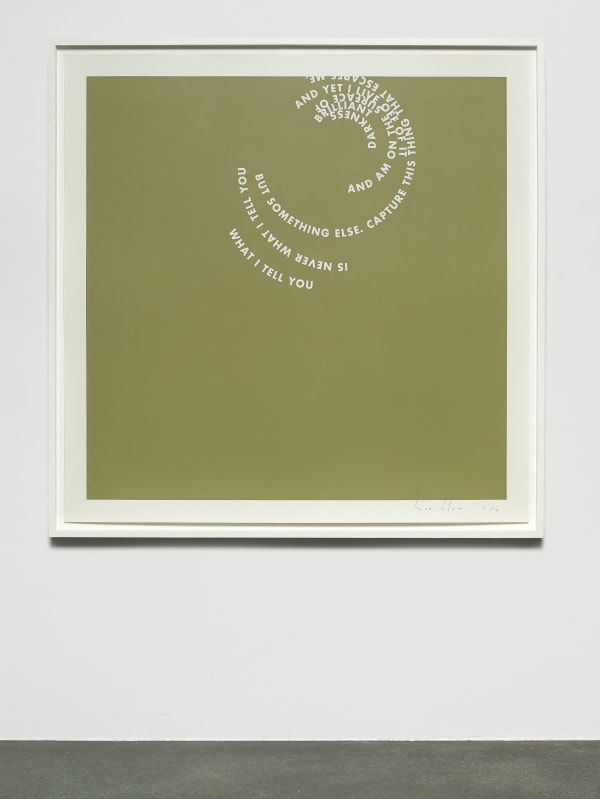 Agua Viva: What I tell...