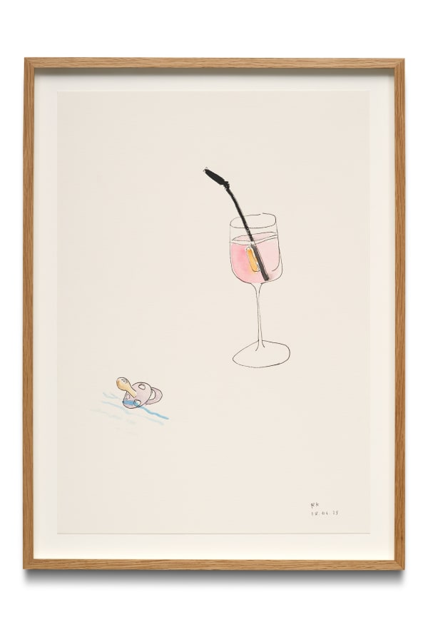 RAGNAR KJARTANSSON, Poolside Drawing 7, 2025