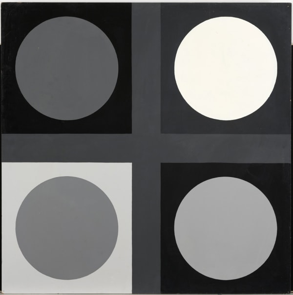 Poul Gernes, Untitled (tic tac toe painting), 1967