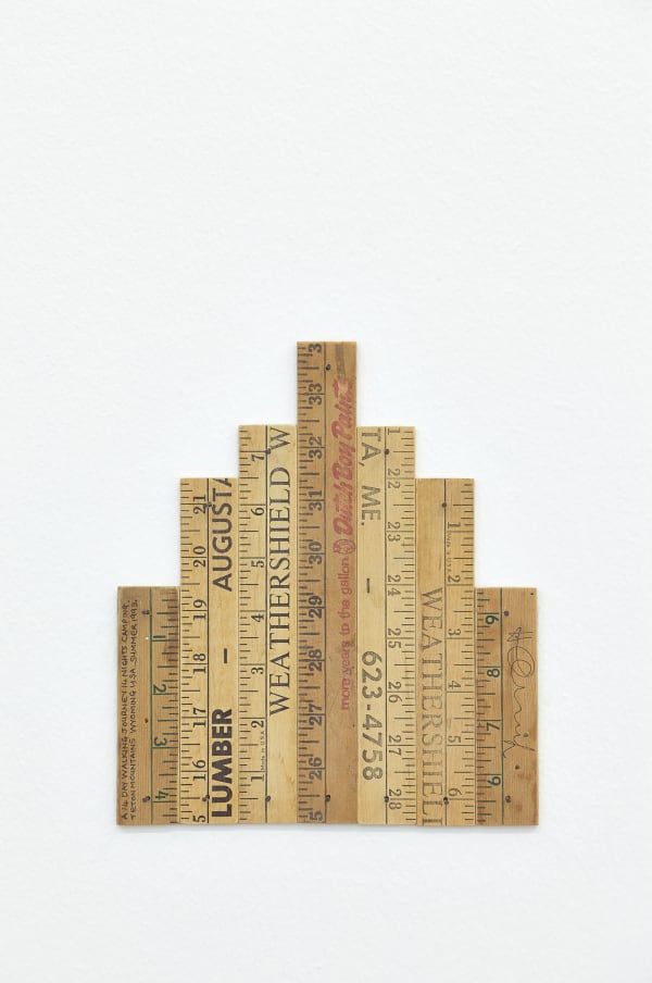 HAMISH FULTON, Teton Mountain, (seven rulers), 1993
